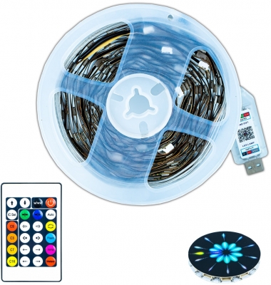 Banda led cu telecomanda si bluetooth