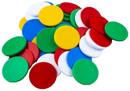 Jetoane Nebo din plastic, 80 buc/set