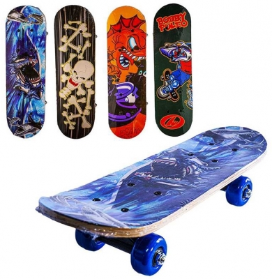 Placa skateboard din lemn, 40 cm, diverse modele