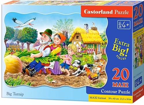Puzzle maxi, 20 piese, Castorland 