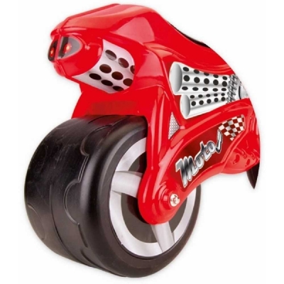 Motocicleta fara pedale, 70 cm, rosu, 8028 Dolu