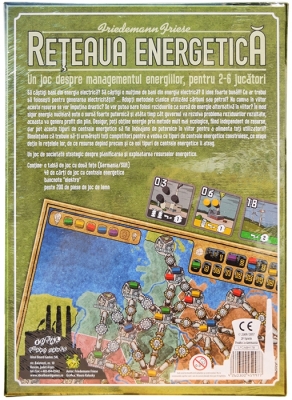 Joc de societate Reteaua Energetica jocul de baza Ideal BG