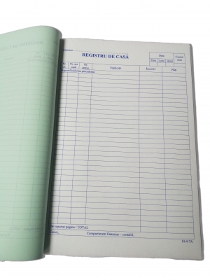 Registru de casa A4, C50, 2 exemplare