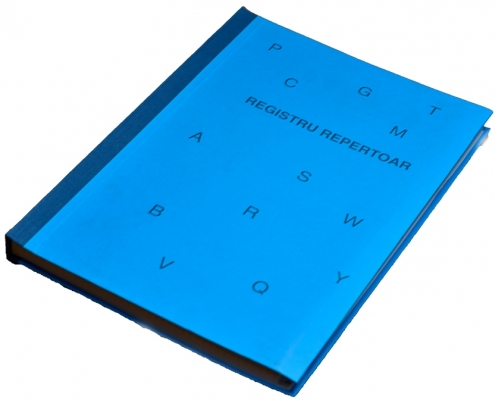 Registru repertoar aritmetica A4 200 file