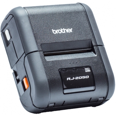 Imprimanta portabila cu LCD pentru chitante de 58mm. Conexiuni Bluetooth, MFi, Wi-Fi si AirPrint Brother