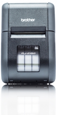 Imprimanta mobila robusta cu ecran LCD pentru chitante de 58mm latime/etichete de 55mm. Conexiuni Wi-Fi si AirPrint Brother