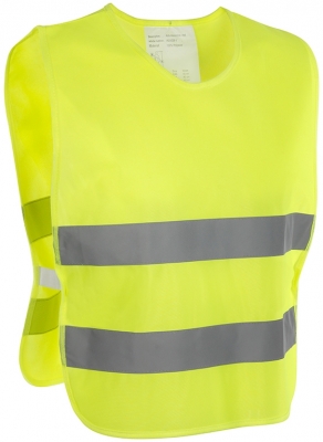 Vesta reflectorizanta pentru copii, galben, Rock Safety 