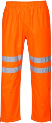 Pantaloni de ploaie Hi-Vis, respirabili, portocaliu, regular, Portwest