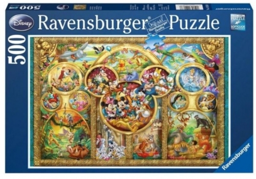 Puzzle Familia Disney, 500 Piese Ravensburger