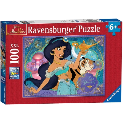 Puzzle Disney Printesa Jasmine, 100 Piese Ravensburger