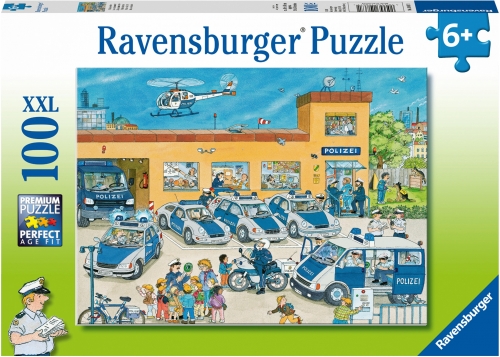 Puzzle Politie, 100 Piese Ravensburger
