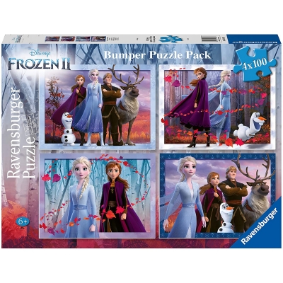 Puzzle Frozen Ii, 4X100 Piese Ravensburger