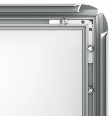 Rama pentru perete NOBO, aluminiu, cu click, A3, gri
