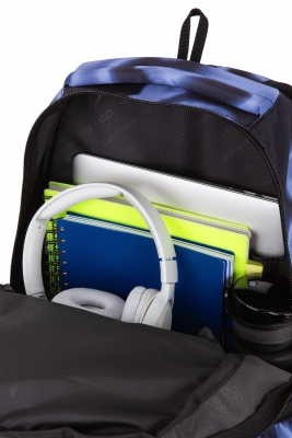 Rucsac CoolPack Pick, 2 compartimente, compartiment pentru laptop, Lazuryt