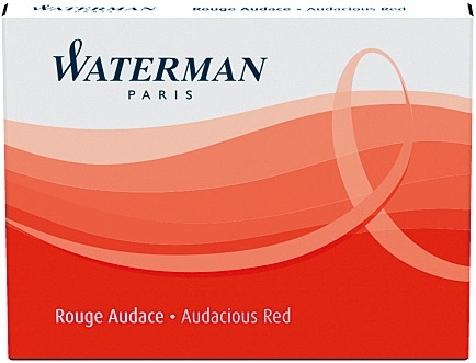 Rezerva stilou Audacious rosu permanent Standard Serenity Waterman