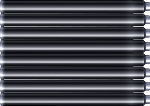 Rezerva stilou albastru Mystery permanent 8 buc/set Standard Serenity Waterman