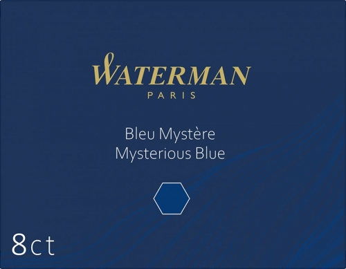 Rezerva stilou albastru Mystery permanent 8 buc/set Standard Serenity Waterman