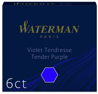 Cartuse de cerneala internationale 6 buc/set violet Waterman 