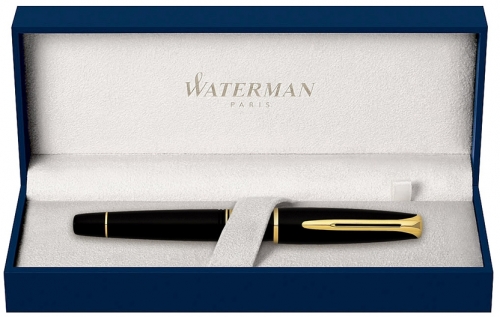 Roller Charleston Ebony negru GT Waterman