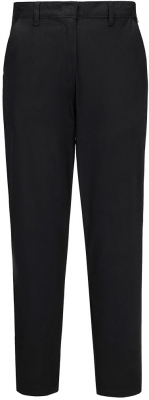 Pantaloni Chino subtiri elastici S235 Portwest pentru femei, negru