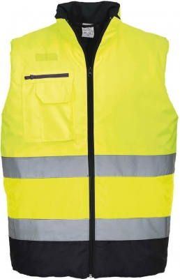 Vesta termica Hi-Vis, galben/navy, regular, Two Tone, Portwest