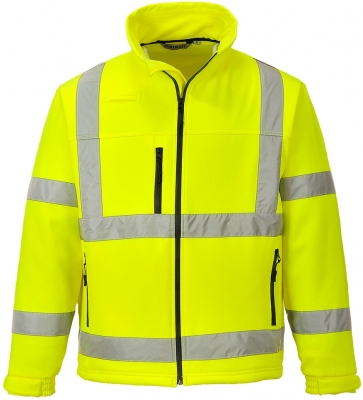 Jacheta Hi-Vis softshell (3L), galben, regular, Classic, Portwest