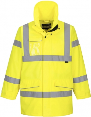 Jacheta de ploaie parka extreme rain, galben, regular, PWR Rainwear, Portwest