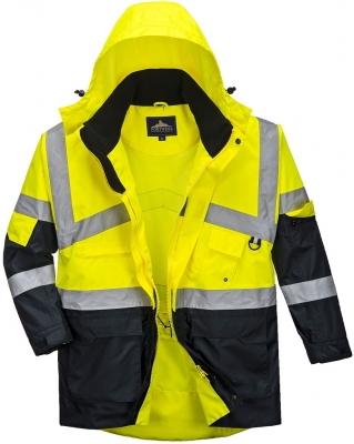 Jacheta respirabila Hi-Vis, galben/navy, regular, Two Tone, Portwest