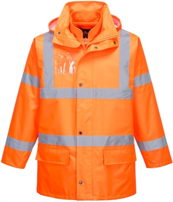 Jacheta Hi-Vis 5-in-1, portocaliu, regular, Portwest