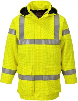 Jacheta Bizflame Rain Multi Lite, galben, regular, Portwest