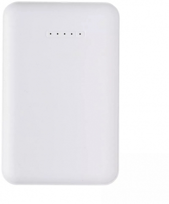 Power bank cu incarcare wireless 5000 MAh alb