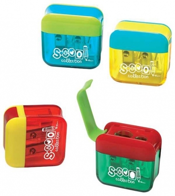 Ascutitoare dubla cu rezervor, diverse modele, S-Cool 