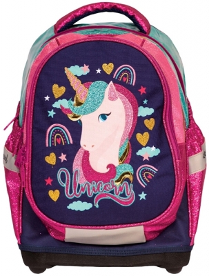 Ghiozdan Anatomic, Compartiment Laptop, Unicorn, S-Cool