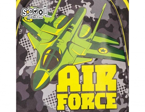 Ghiozdan ergonomic, Air Force, S-Cool