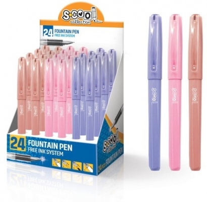 Stilou Coloured, Pastel, S-Cool, diverse culori