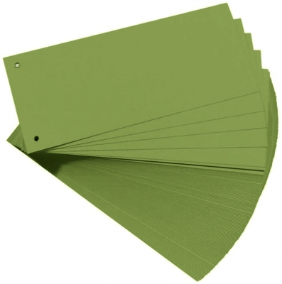 Separator C7 carton 160 gr, verde, 100 buc/set