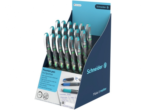 Display stilou Schneider, Inx Sportive 2026, 18 buc/display