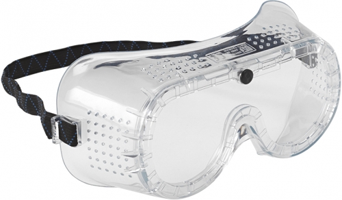 Ochelari de protectie Rock Safety, ventilati cu elastic, incolor
