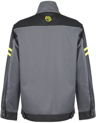 Geaca, negru / gri / galben, Shelter, Rock Safety