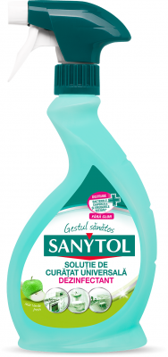 Spray Sanytol, dezinfectant universal multisuprafete, parfum Mar verde, 750 ml