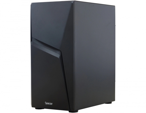 Carcasa Spacer Thunder, Mid-Tower, fara sursa, ATX, black