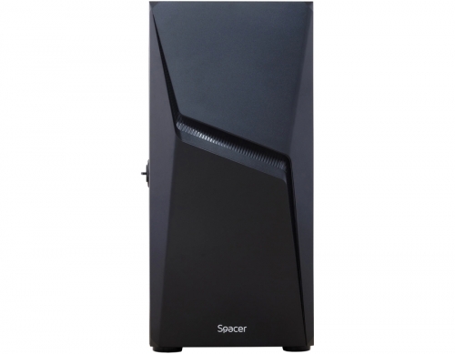 Carcasa Spacer Thunder, Mid-Tower, fara sursa, ATX, black