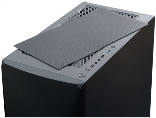 Carcasa Spacer Thunder, Mid-Tower, fara sursa, ATX, black