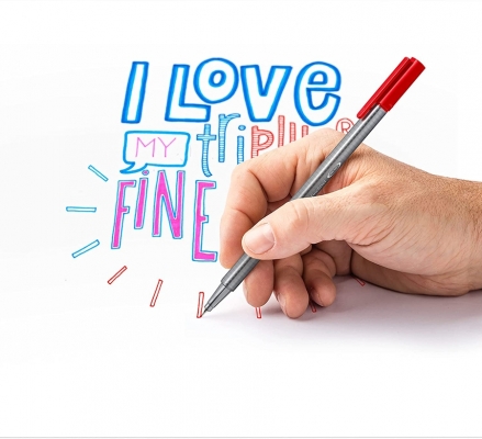 Set Fineliner Triplus 334, editie aniversara 25 de ani, 25 culori/set Staedtler