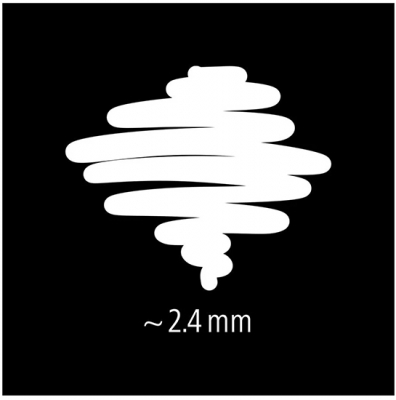 Marker creta alba Lumocolor 344 Staedtler