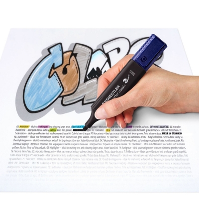 Textmarker Textsurfer Classic Vintage Colors 364 C 4 buc/set Staedtler