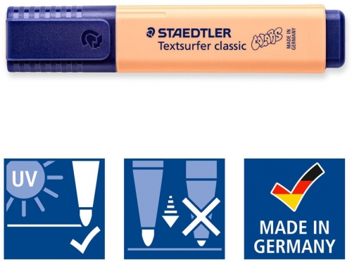 Textmarker Textsurfer Classic Pastel Colors 364 C 6 buc/set Staedtler