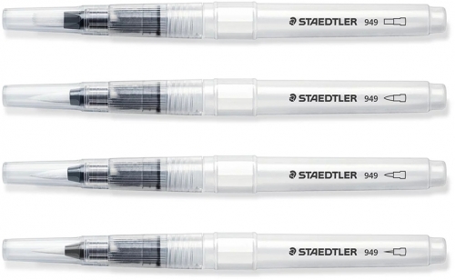Pensula cu rezervor 949, 4 buc/set Staedtler