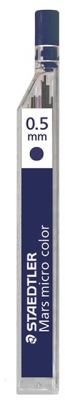 Mina 0.5 mm albastru Mars Micro color 254 Staedtler 
