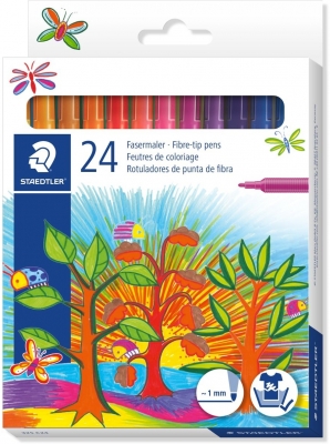 Carioci Noris C 1 mm 24 culori Staedtler